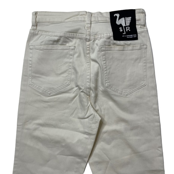 Sandrine Rose size 31 Free People High Waisted Flare Jeans Alpes - Picture 10 of 12